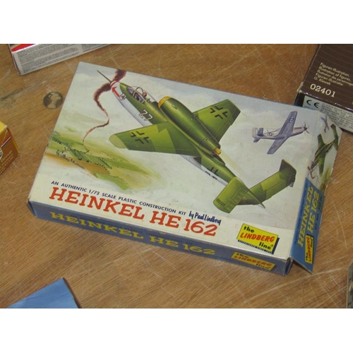 1737 - BOX OF REVELL AND AIRFIX MILITARY AND AVIATION MODELS AND FIGURES