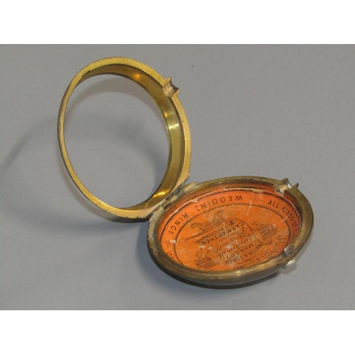 94 - An early 19c pair cased verge gents pocket watch, the movement signed Rivero & Son London and marked... 