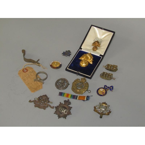 101 - A collection of Military medals and associated for Private Reeve SM, third London Regiment including... 