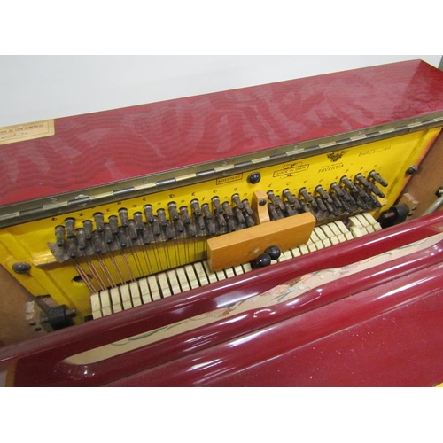 15 - A 1950's Vicente Llinares Fabentia of Barcelona barrel piano (hurdy gurdy) wagon cart organ playing ... 