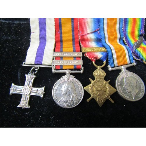 100 - A group of five medals to Captain JFP Thornburn RFA, comprising Military Cross George V issue, 1914/... 