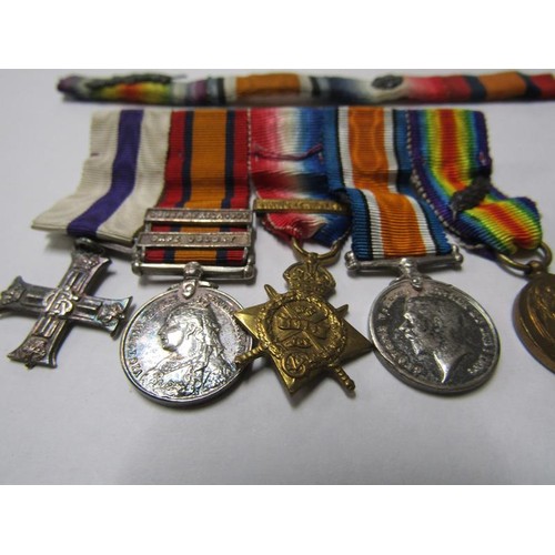 100 - A group of five medals to Captain JFP Thornburn RFA, comprising Military Cross George V issue, 1914/... 