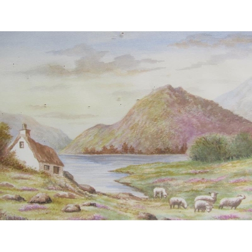 1111 - COLLECTION OF SIX E F JAMESON F/G WATERCOLOURS - SCOTTISH LOCH SUBJECTS, EACH 28CM X 38CM