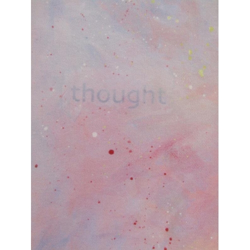 1139 - JOSIE BESZANT - CONTEMPORARY SUBJECT, THOUGHT.  PASTICHE F/G 50 x 14cms