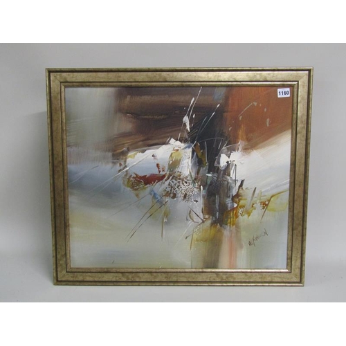 1160 - WILKINSON - A PAIR OF FRAMED OIL ON CANVAS CONTEMPORARY SUBJECTS