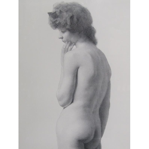 1167 - WOOTTON - PAIR OF F/G LIMITED EDITION BLACK AND WHITE PRINTS, FEMALE NUDES TOGETHER WITH A ROLLED PR... 