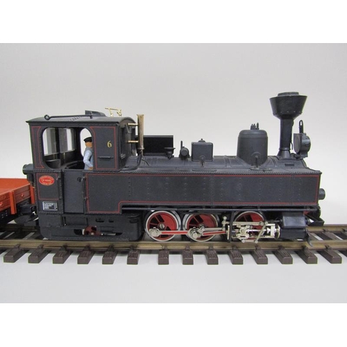 1199 - LARGE COLLECTION OF LEHMANN L.G.B MODEL RAILWAY ENGINES, CARRIAGES, ROLLING STOCK, TRACK ETC; BOOKS ... 