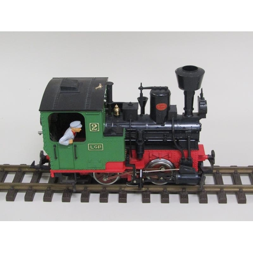 1199 - LARGE COLLECTION OF LEHMANN L.G.B MODEL RAILWAY ENGINES, CARRIAGES, ROLLING STOCK, TRACK ETC; BOOKS ... 