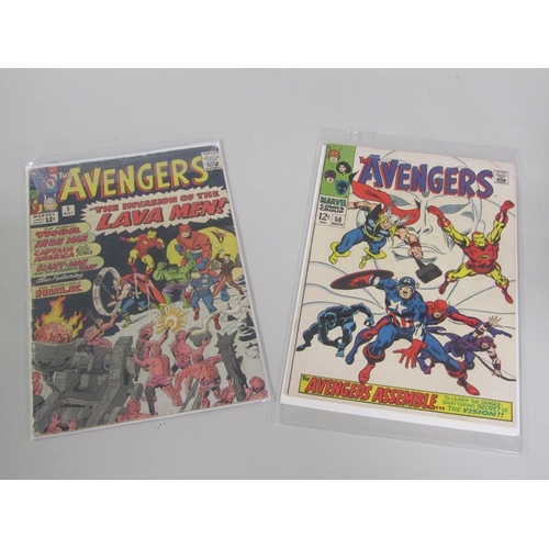 1202 - THREE BOXES OF MARVEL AVENGERS COMICS