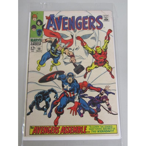 1202 - THREE BOXES OF MARVEL AVENGERS COMICS