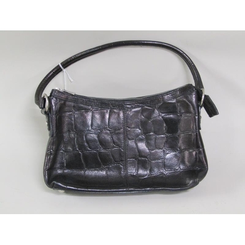 1230 - LADIES MULBERRY LEATHER HANDBAG, 30CM W