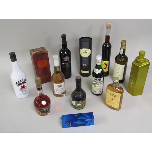 1257 - BOX OF ALCOHOL TO INCL PORT