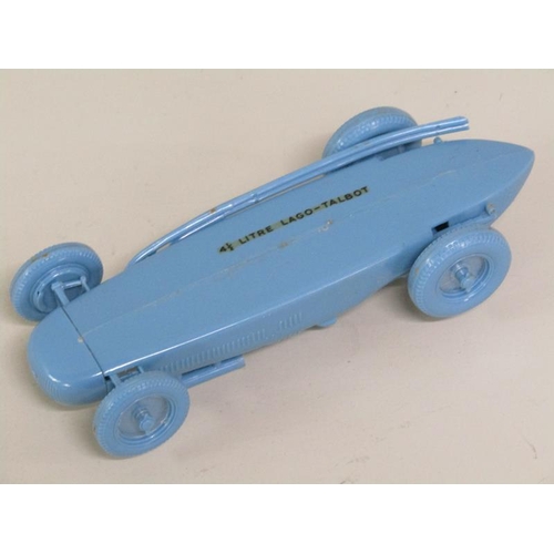 1296 - MERRIT LAGO - TALBOT RACING CAR MODEL IN BOX, BOX 18CM W