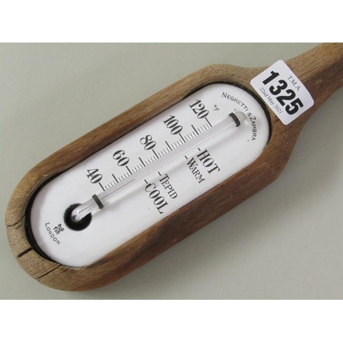 1325 - NEGRETTI & ZAMBRA MILK THERMOMETER, 36CM L