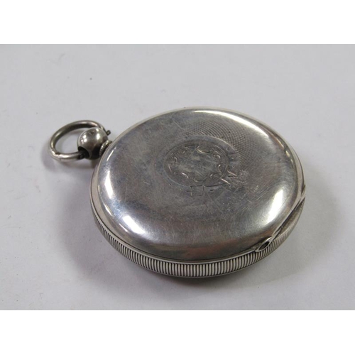 1407 - THOMAS STEPHENSON OF CARLISLE SILVER CASED GENTS POCKET WATCH