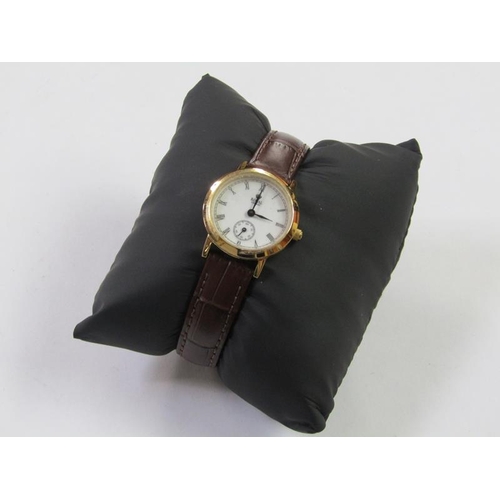 1408 - ROYALE LADIES WATCH ON LEATHER STRAP