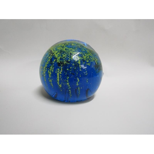 1614 - MDINA PAPERWEIGHT, 9CM DIAM