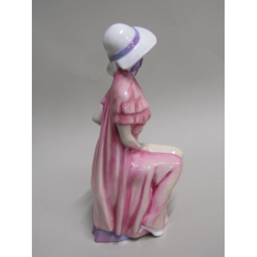 1618 - ROYAL DOULTON FIGURINE - HARRIETT, 18CM H