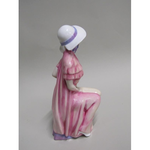 1618 - ROYAL DOULTON FIGURINE - HARRIETT, 18CM H