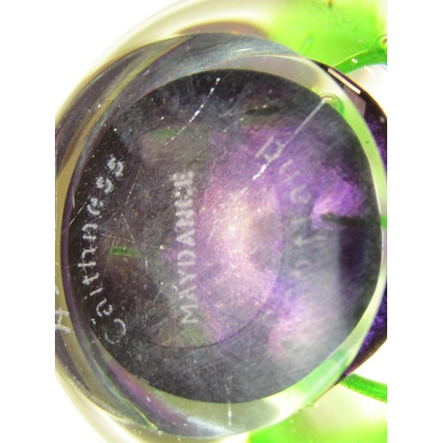 1628 - CAITHNESS PAPERWEIGHT, MAY DANCE, 8CM DIAM