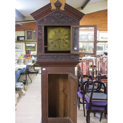 1196 - VICTORIAN LONGCASE CLOCK