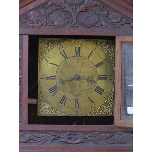 1196 - VICTORIAN LONGCASE CLOCK