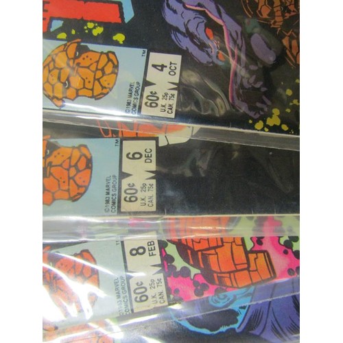 1203 - THREE BOXES OF VINTAGE MARVEL COMICS - XMEN, SPIDERMAN & THE DEFENDERS