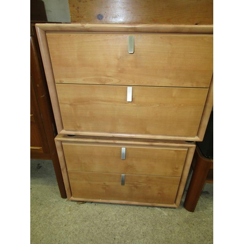 5 - TWO BEDSIDE CHESTS