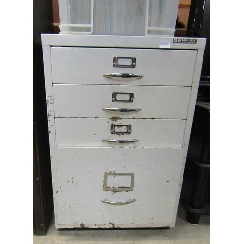 37 - METAL FILING CABINET