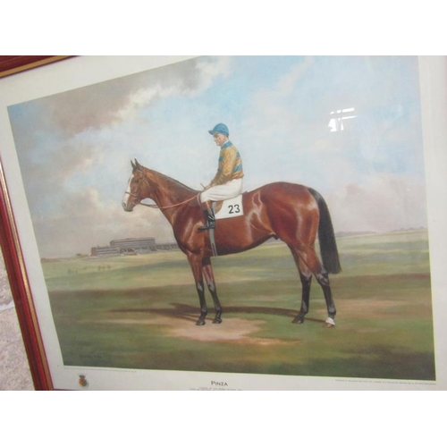 113 - TWO RACEHORSE PRINTS