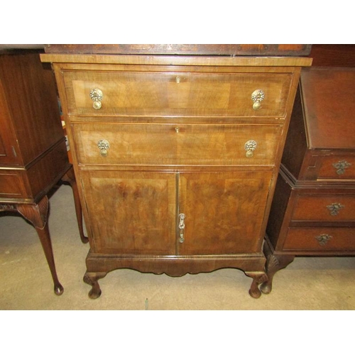 115 - 1930s WALNUT TALLBOY