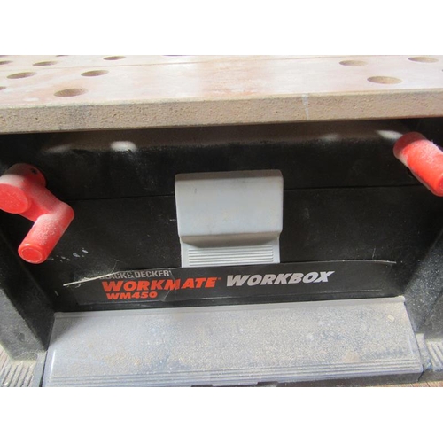 151 - POWER TOOLS; BLACK N'DECKER WORK BOX