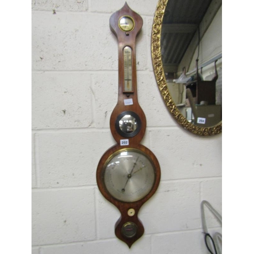 202 - VICTORIAN BAROMETER