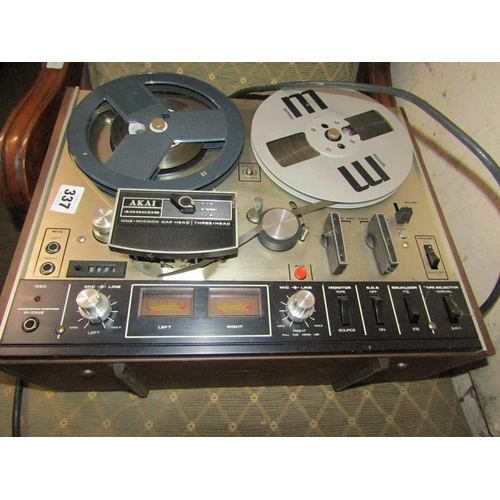 337 - VINTAGE TAPE PLAYER