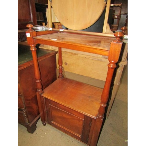 447 - VICTORIAN MAHOGANY BUFFET CABINET