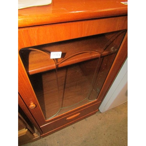 452 - G PLAN TEAK STEREO CABINET