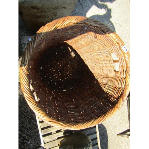 779 - LARGE WICKER BASKET