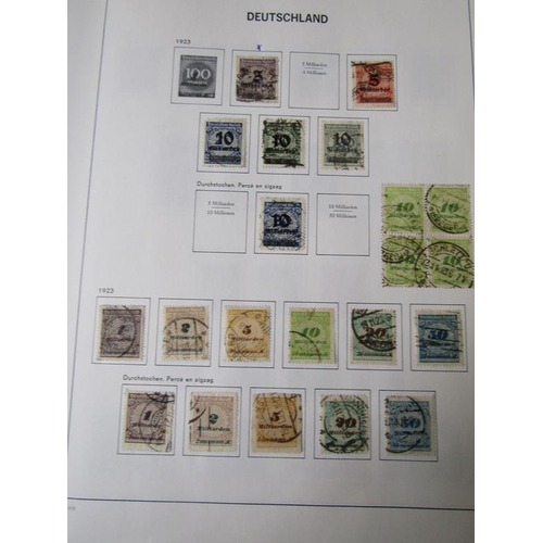 1439 - COLLECTION OF STAMPS TO INCL TWO GERMANY DAVO ALBUMS 1872-1945, TWO SCWANBERGER ALBUMS EAST GERMANY ... 