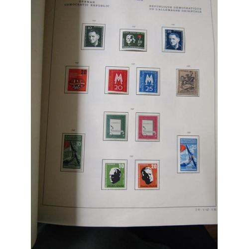 1439 - COLLECTION OF STAMPS TO INCL TWO GERMANY DAVO ALBUMS 1872-1945, TWO SCWANBERGER ALBUMS EAST GERMANY ... 