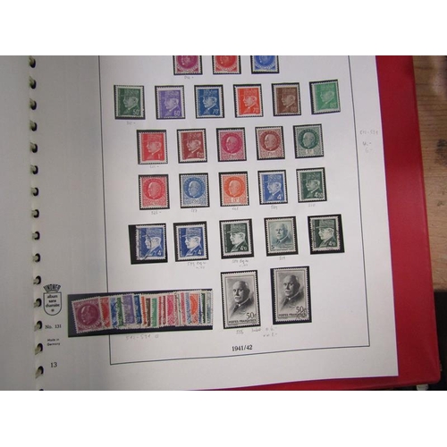 1447 - EIGHT ALBUMS OF FRENCH STAMPS