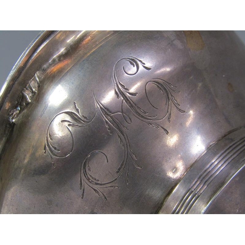 178 - A late Georgian silver wine funnel, London 1811, 3.1oz t, 13cm l.