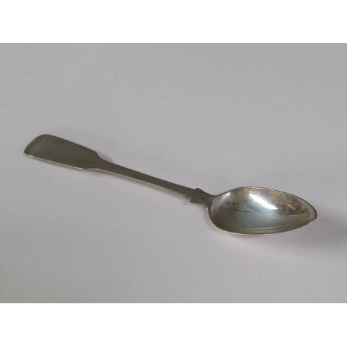 194 - A set of twelve late Georgian teaspoons, Edinburgh 1808, 4.8oz t.