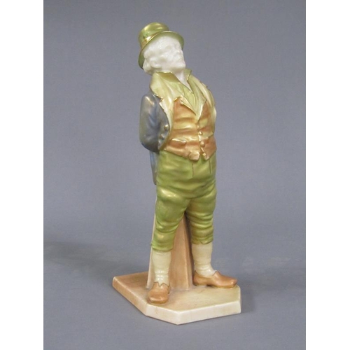 231 - A Royal Worcester figure - Irishman, model no.835, c.1899, 17.5cm h.