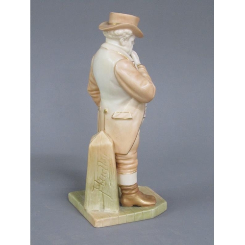 233 - A Royal Worcester figure - John Bull, c.1893, 17.5cm h.