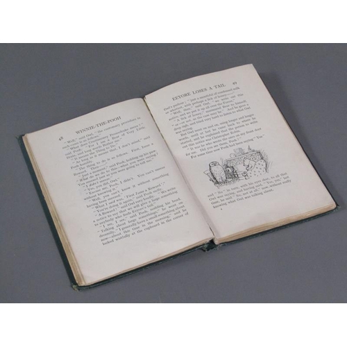 5 - A book - Winnie the Pooh by A.A Milne with decorations by Ernest H. Shepard, printed in London by Ma... 