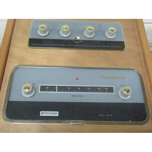 424 - GARARD TURNTABLE, RADIO, AMP ETC