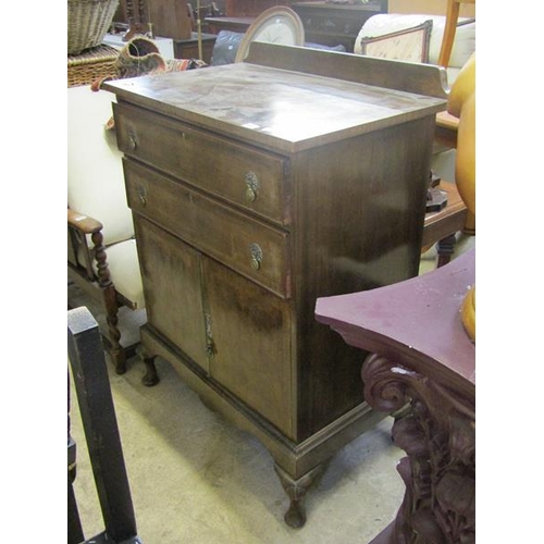 441 - 1930s WALNUT TALLBOY