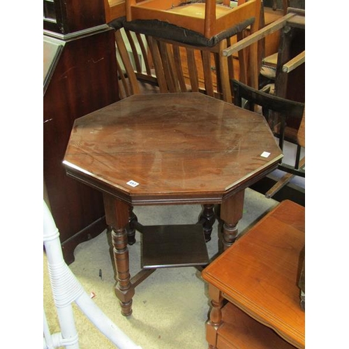 497 - VICTORIAN HEXAGONAL OCCASIONAL TABLE