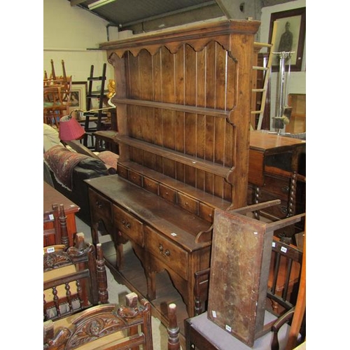 514 - REPRODUCTION OAK DRESSER