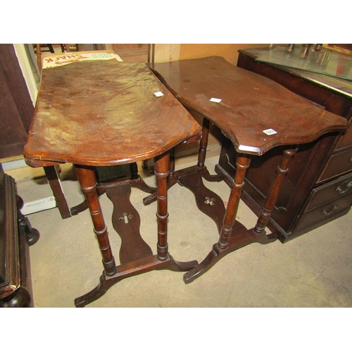 523 - TWO VICTORIAN OCCASIONAL TABLES